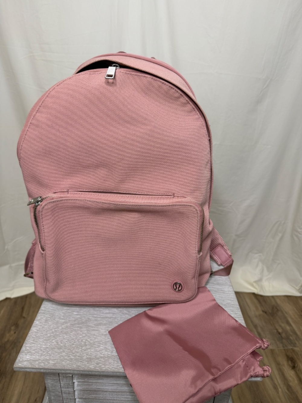 Pink Canvas Lululemon Backpack - Picture 9 of 9
